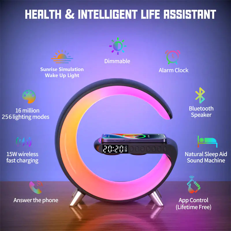 LED Lamp Wireless Charger - Asicalation