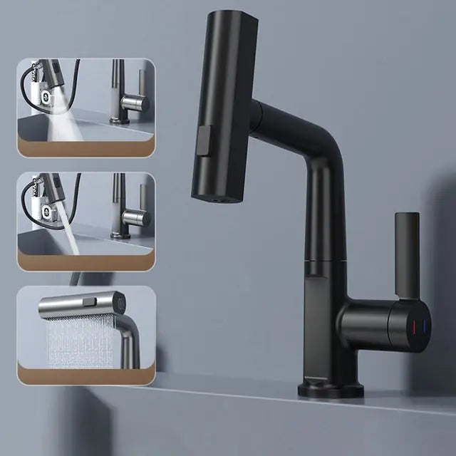 Smart Digital Display Rotating Faucet - Asicalation