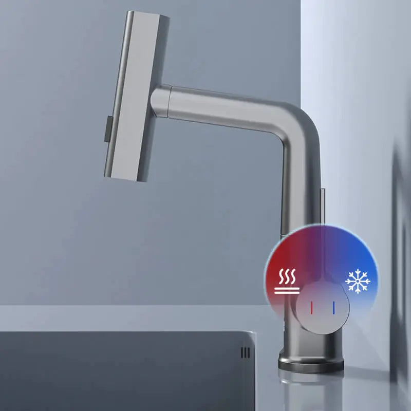 Smart Digital Display Rotating Faucet - Asicalation