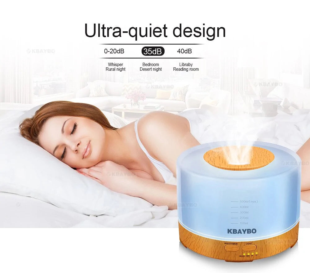 Remote Control Aroma Essential Diffuser Ultrasonic Air - Asicalation
