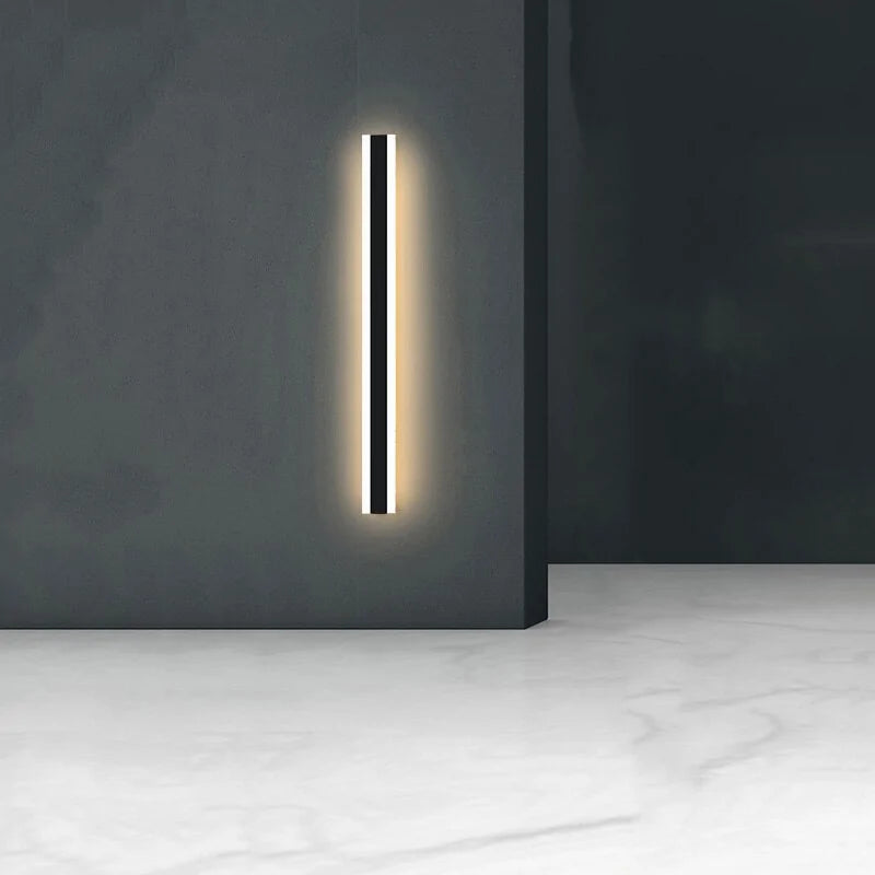 Modern Waterproof Outdoor Long Strip LED Wall Lamp - Asicalation