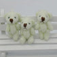 100Pcs/Lot Kawaii Small Joint Teddy Bears Stuffed Plush 3.5CM Toy Teddy-Bear Mini Bear Ted Bears Plush Toys Wedding Gifts 01301