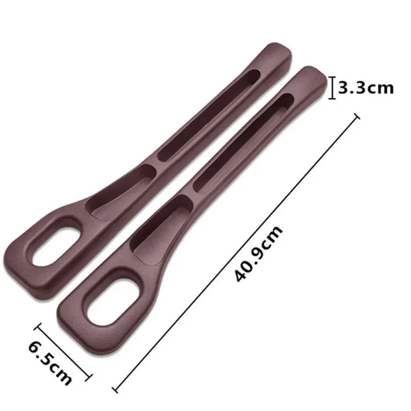 2Pcs Car Seat Gap Filler Organizer PU Waterproof Universal Car Seat Gap Anti-leak Stopper Strip 2Slot Seat Gap Storage Organizer - Asicalation