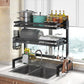 Thickening Upgrade Kitchen Shelf Above The Sink Dish Storage Rack Seasoning Tableware Draining Kitchenware kitchen accessories - Asicalation