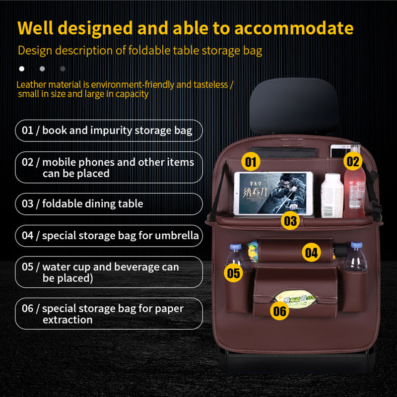 Car Back Seat Organizer - Asicalation