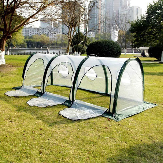 Mini Foldable Greenhouse Mini Pop Up Grow House Garden Indoor Outdoor Backyard Protector Portable Gardening Plant Shelter - Asicalation